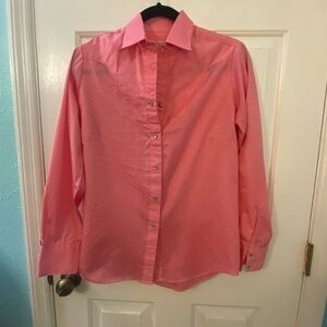 Rockmount Ranch Wear Vintage Coral Snaps/Button Down Women's Blouse
